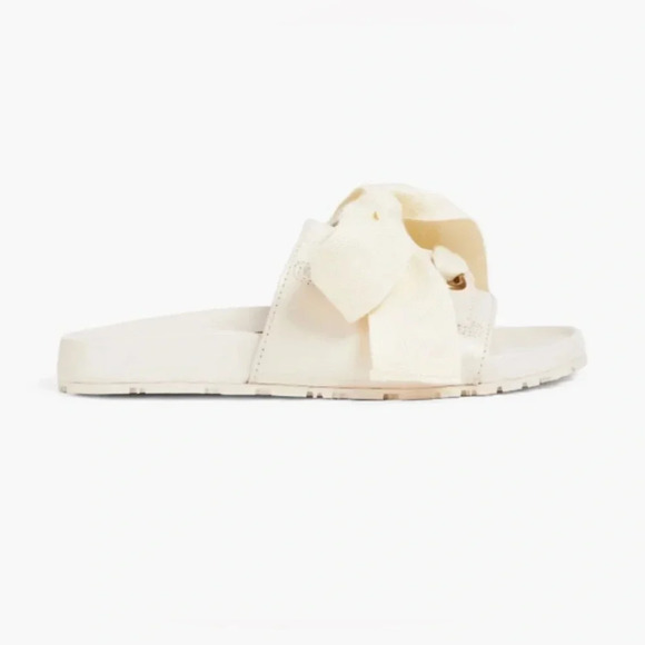 Zimmermann Bow Slides Ivory Size EU 41/ US 10.5 - Picture 4 of 12